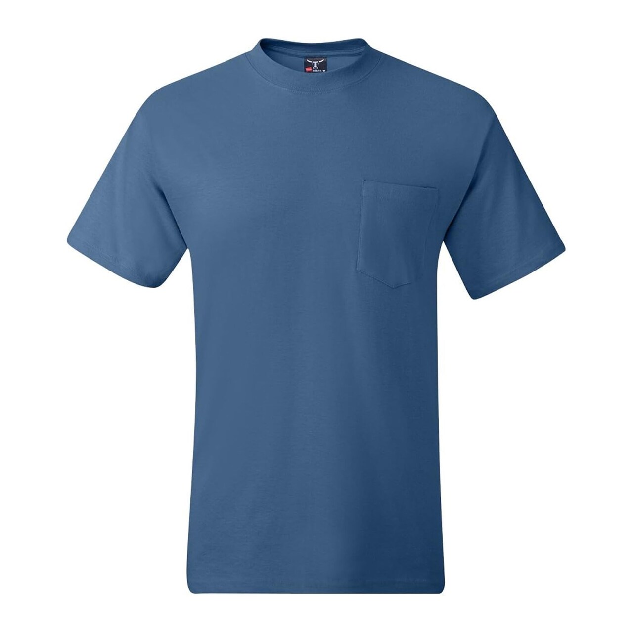 ComfortWash by Hanes® Garment-Dyed Crew Neck Short Sleeve T-Shirt with Pocket